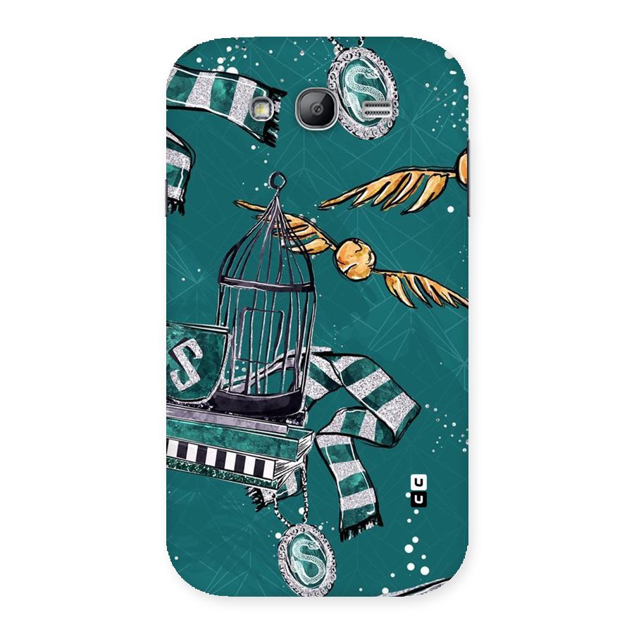 Green Scarf Back Case for Galaxy Grand