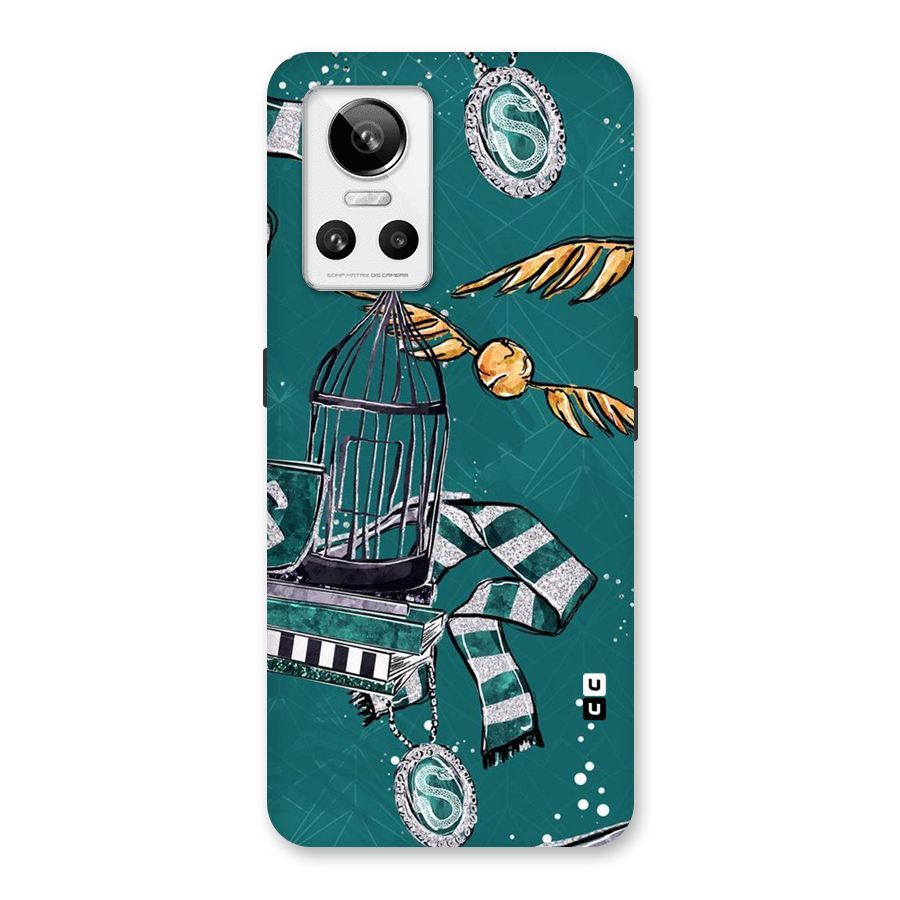 Green Scarf Back Case for Realme GT Neo 3