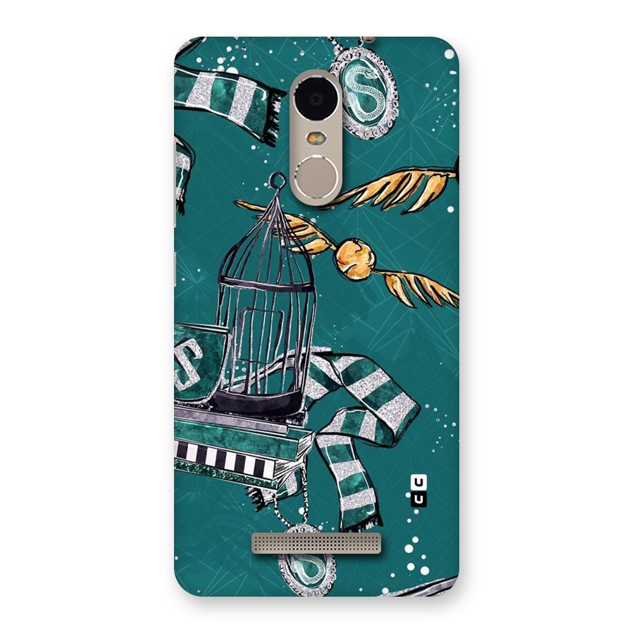 Green Scarf Back Case for Xiaomi Redmi Note 3