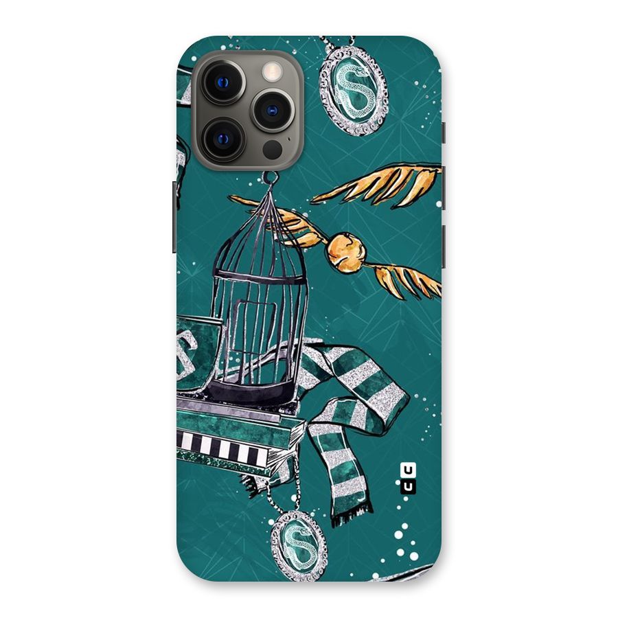 Green Scarf Back Case for iPhone 12 Pro Max