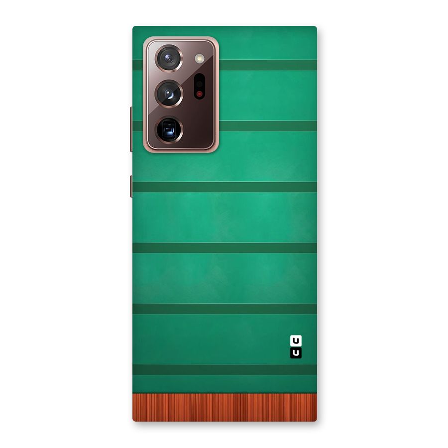 Green Wood Stripes Back Case for Galaxy Note 20 Ultra