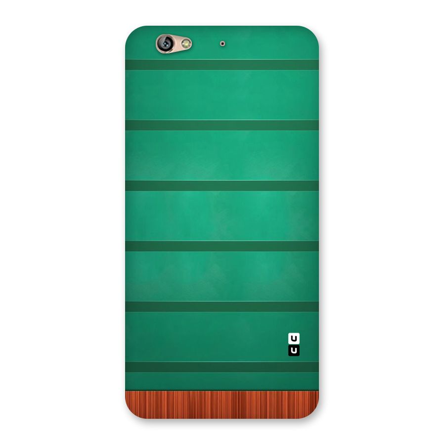 Green Wood Stripes Back Case for Gionee S6