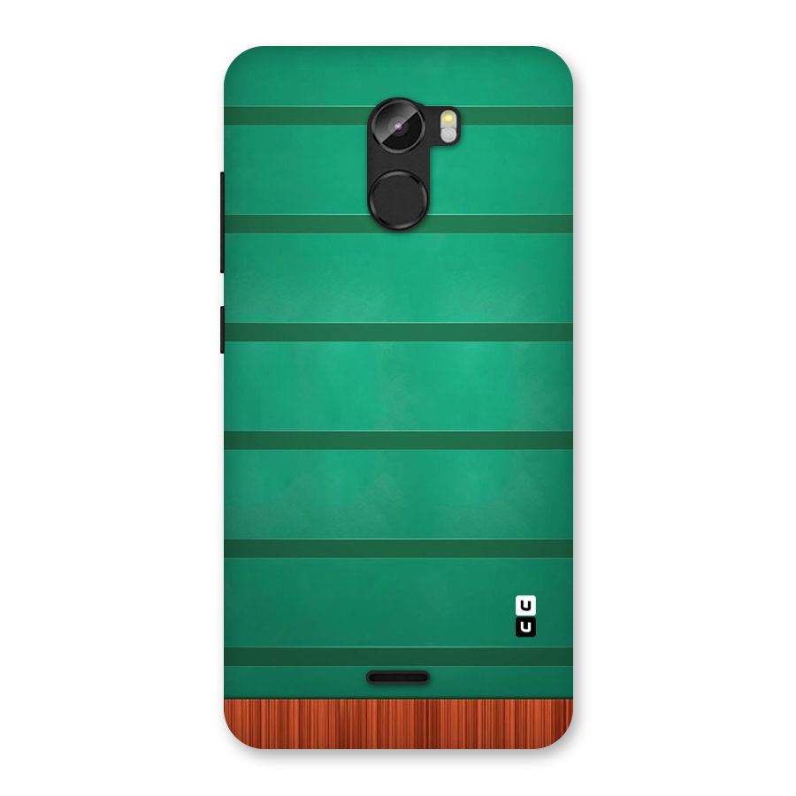 Green Wood Stripes Back Case for Gionee X1