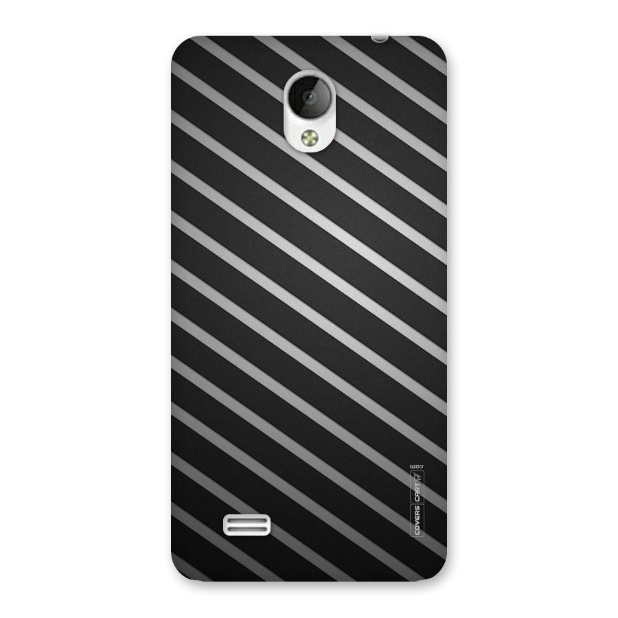 Grey And Black Stripes Back Case for Vivo Y21