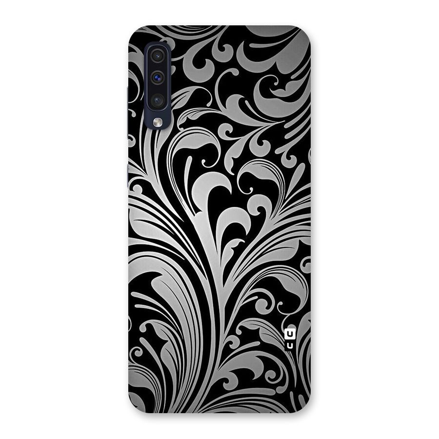 Grey Beauty Pattern Back Case for Galaxy A50s