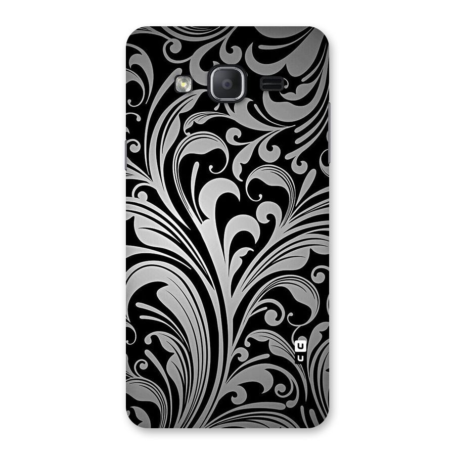 Grey Beauty Pattern Back Case for Galaxy On7 2015