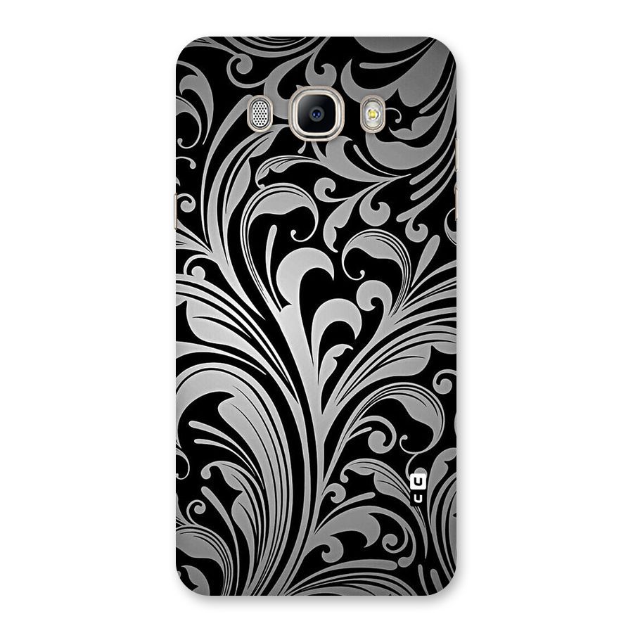 Grey Beauty Pattern Back Case for Galaxy On8