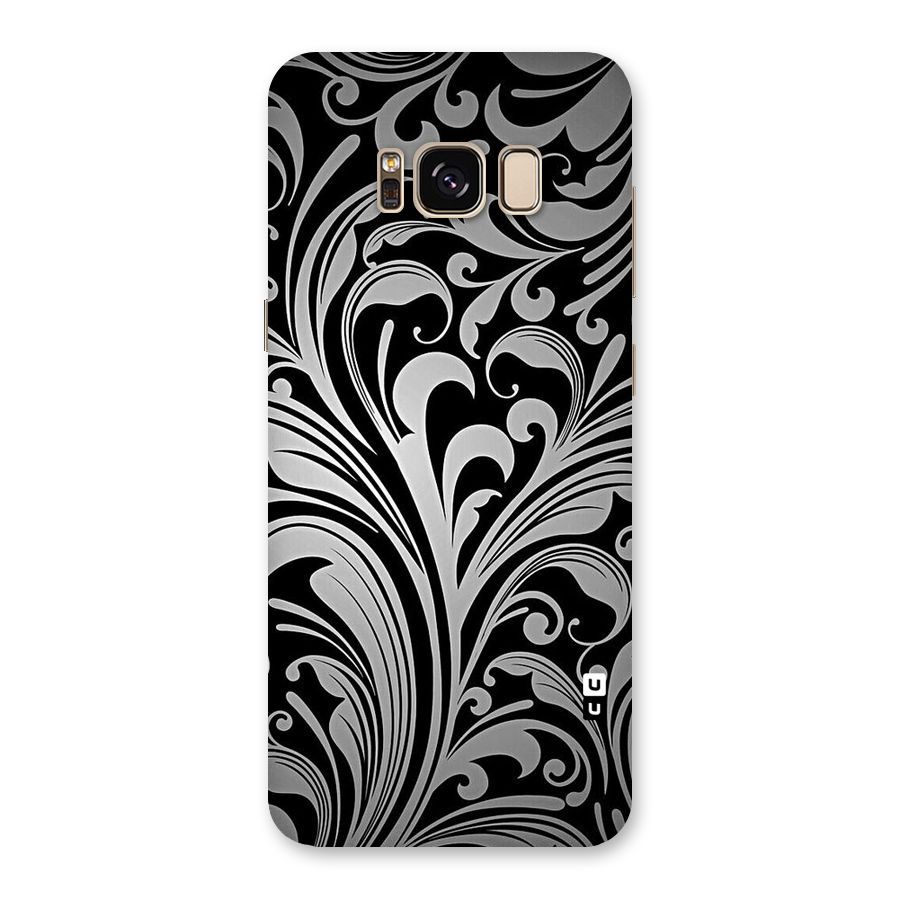 Grey Beauty Pattern Back Case for Galaxy S8