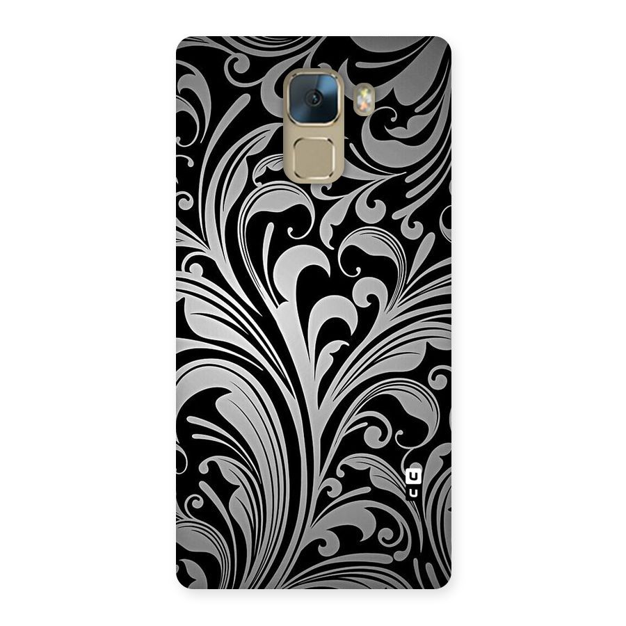 Grey Beauty Pattern Back Case for Huawei Honor 7