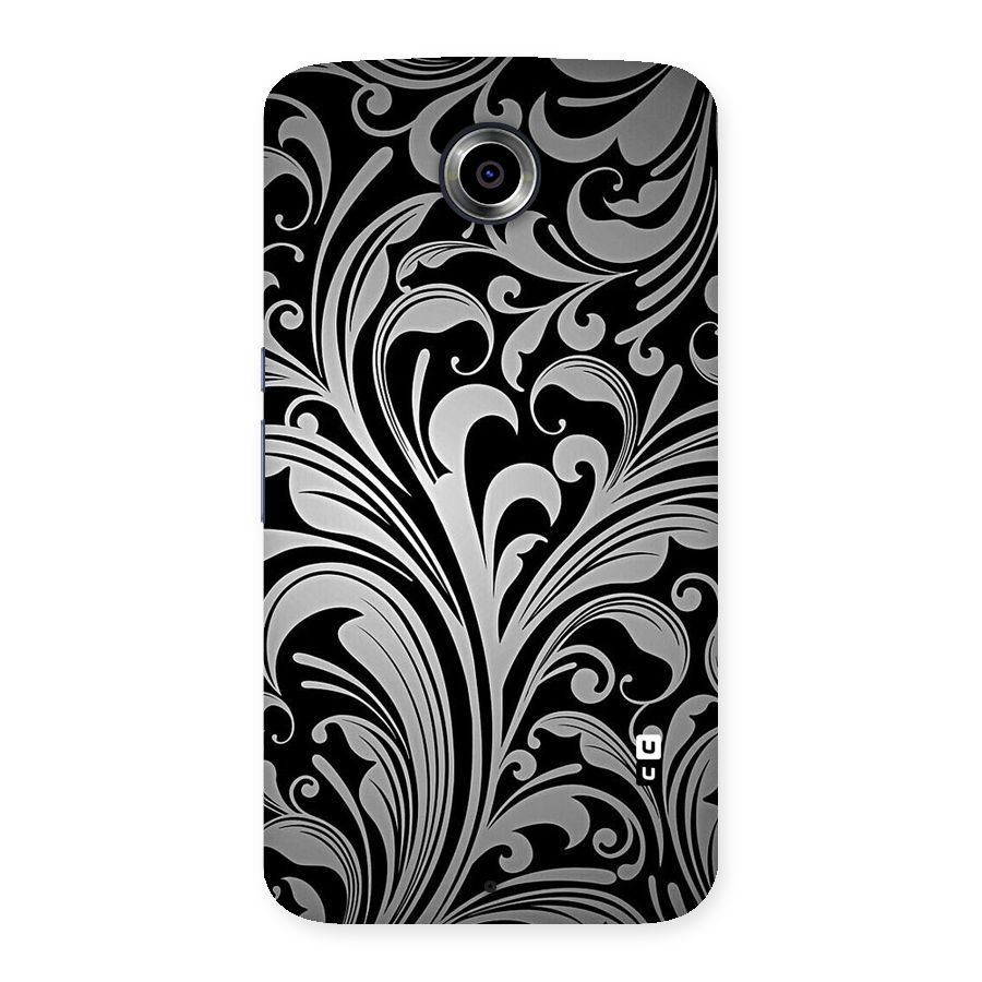 Grey Beauty Pattern Back Case for Nexsus 6