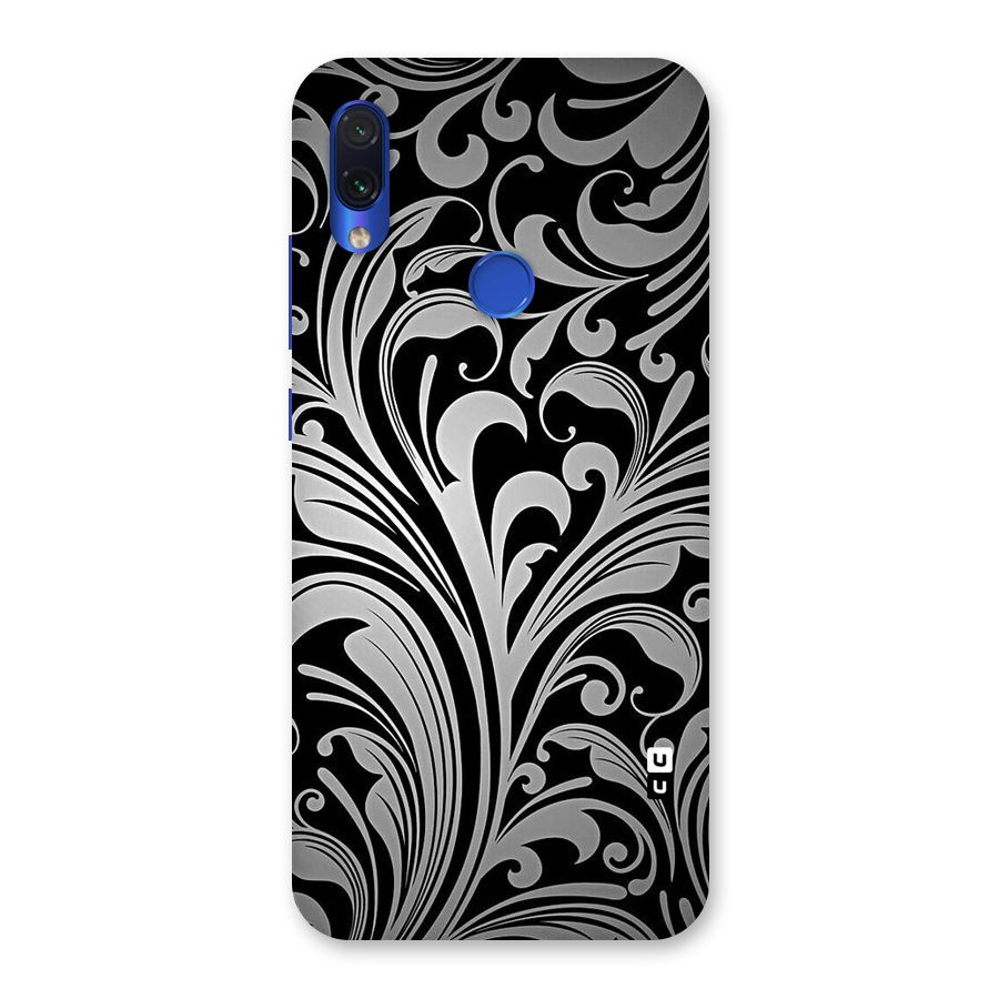 Grey Beauty Pattern Back Case for Redmi Note 7