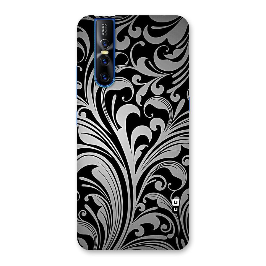 Grey Beauty Pattern Back Case for Vivo V15 Pro