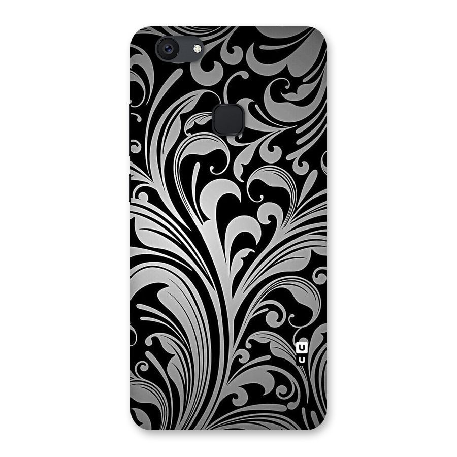 Grey Beauty Pattern Back Case for Vivo V7 Plus