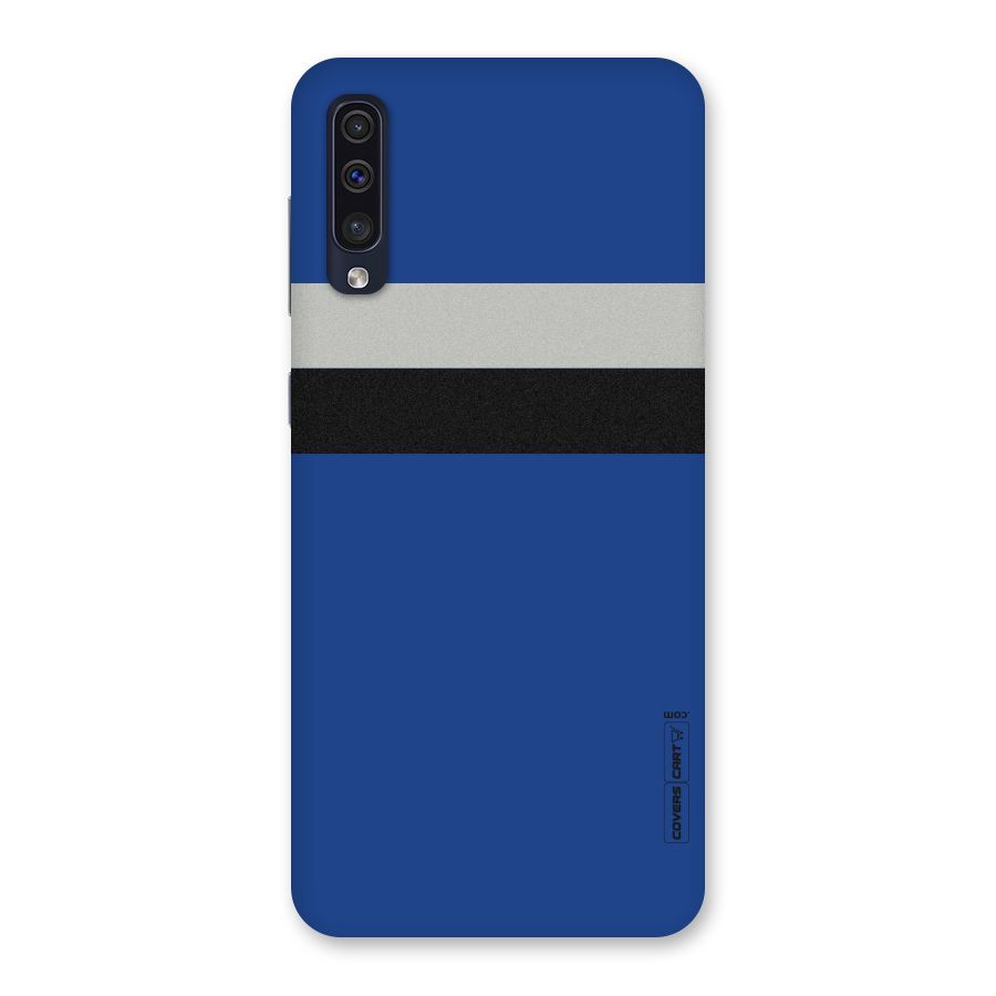 Grey Black Strips Back Case for Galaxy A50s