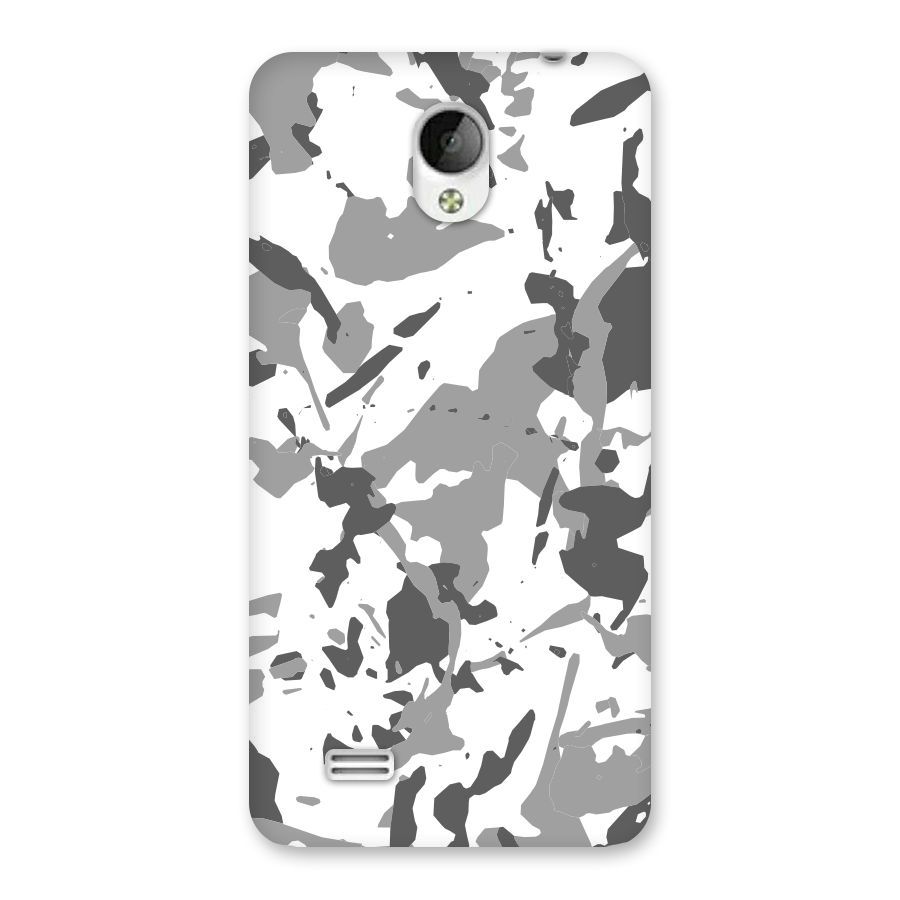 Grey Camouflage Army Back Case for Vivo Y21