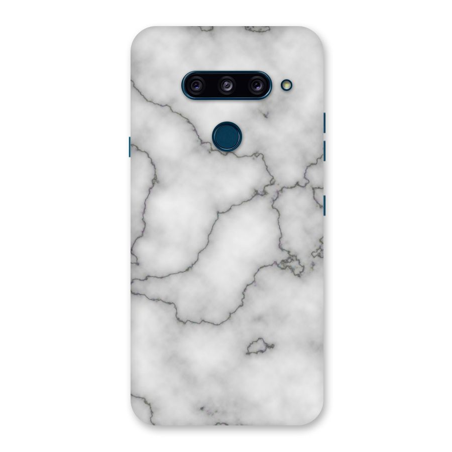 Grey Marble Back Case for LG  V40 ThinQ