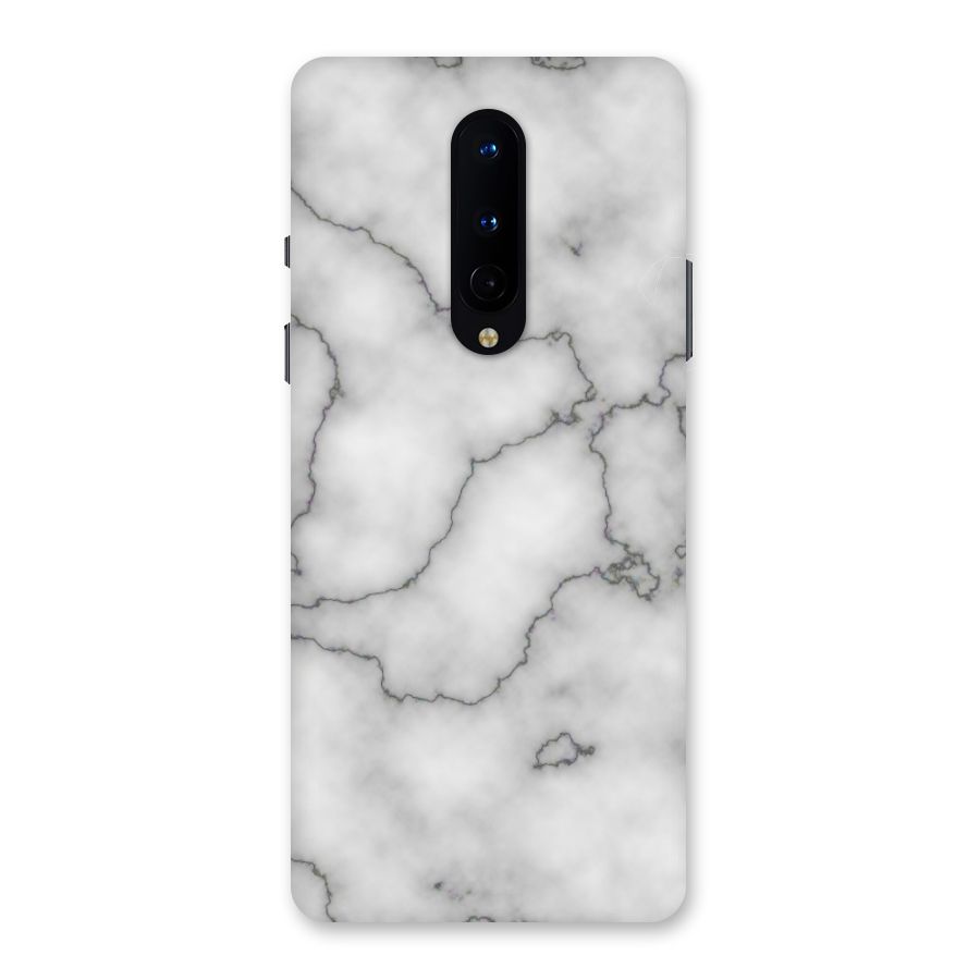Grey Marble Back Case for OnePlus 8
