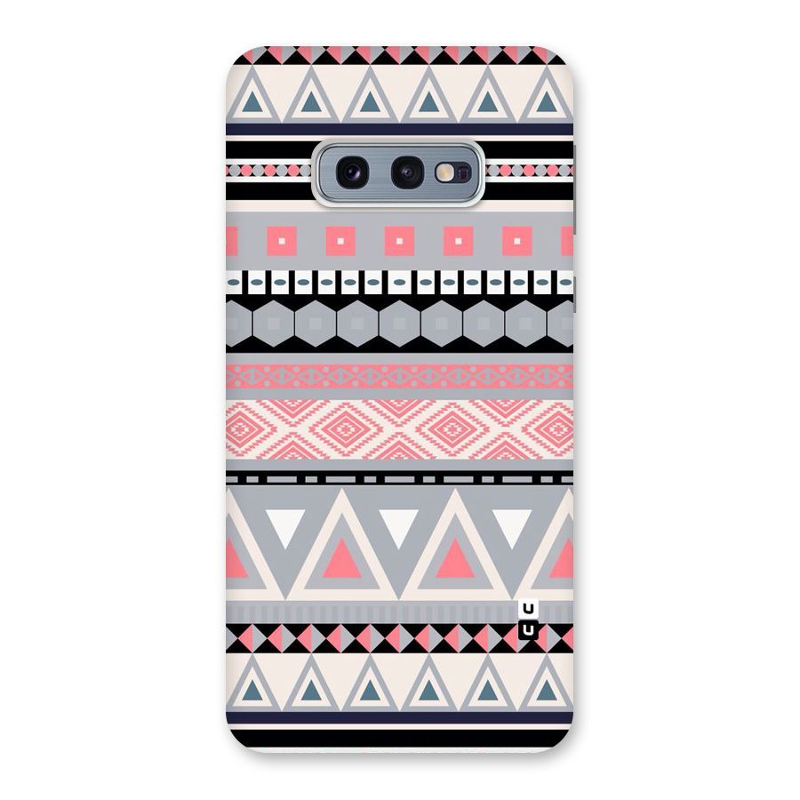 Grey Pink Pattern Back Case for Galaxy S10e