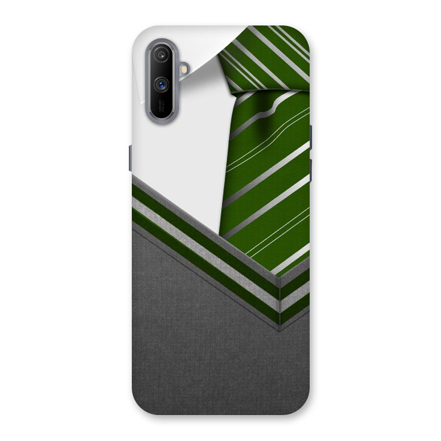 Grey Sweater Back Case for Realme C3