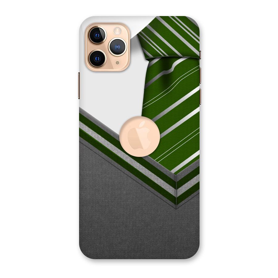 Grey Sweater Back Case for iPhone 11 Pro Max Logo Cut