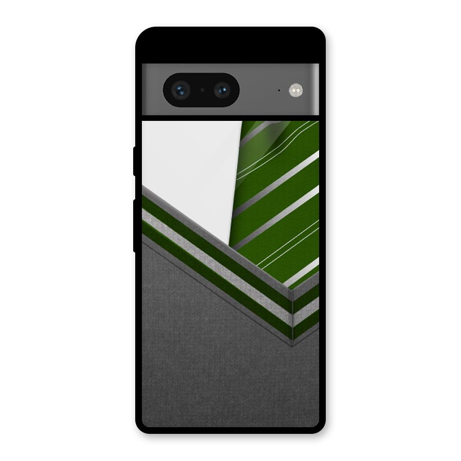 Grey Sweater Glass Back Case for Google Pixel 7