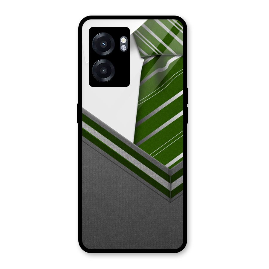Grey Sweater Glass Back Case for Realme Narzo 50 5G