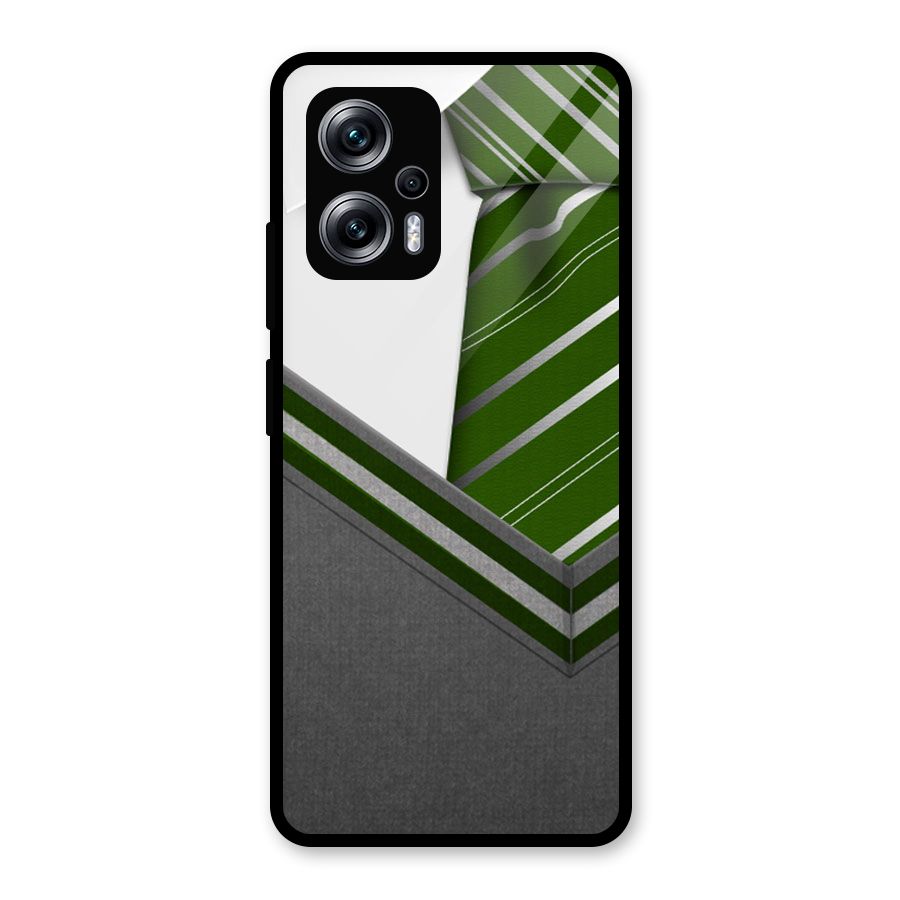 Grey Sweater Glass Back Case for Redmi K50i