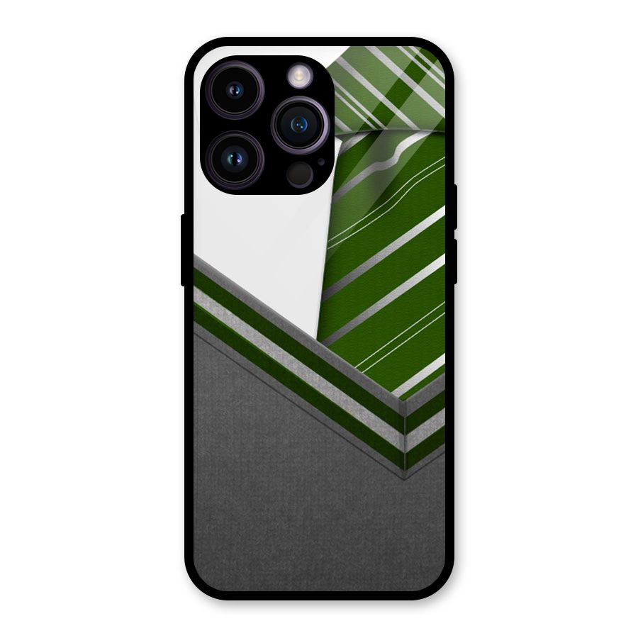 Grey Sweater Glass Back Case for iPhone 14 Pro Max