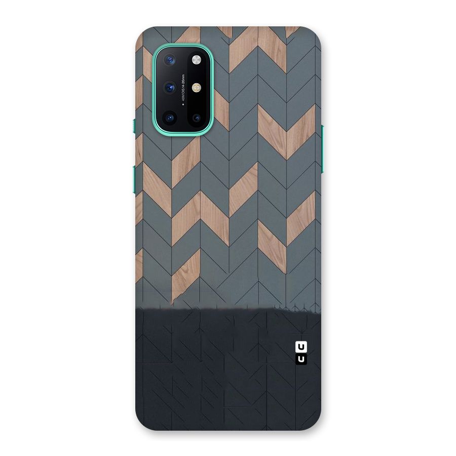 Greyish Wood Design Back Case for OnePlus 8T