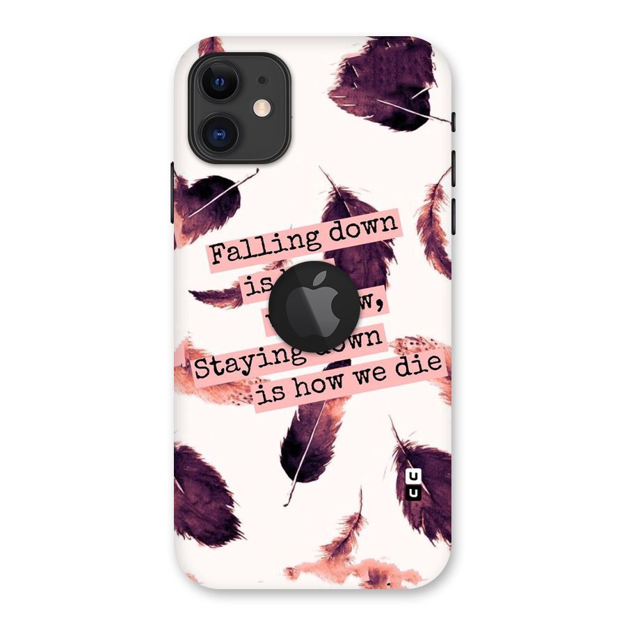 Grow Back Case for iPhone 11 Logo Cut