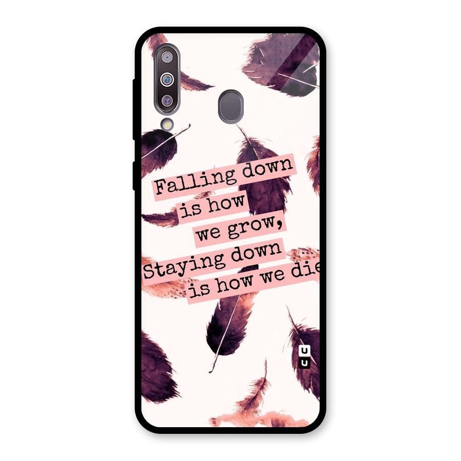 Grow Glass Back Case for Galaxy M30