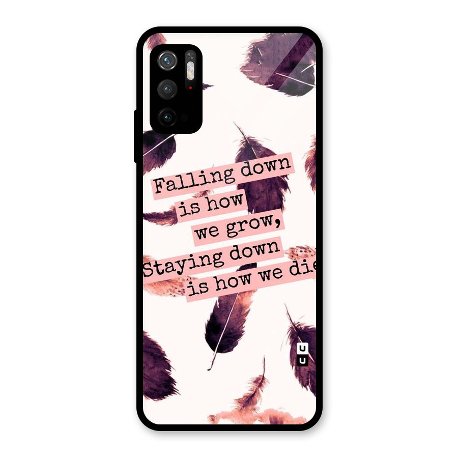 Grow Glass Back Case for Poco M3 Pro 5G