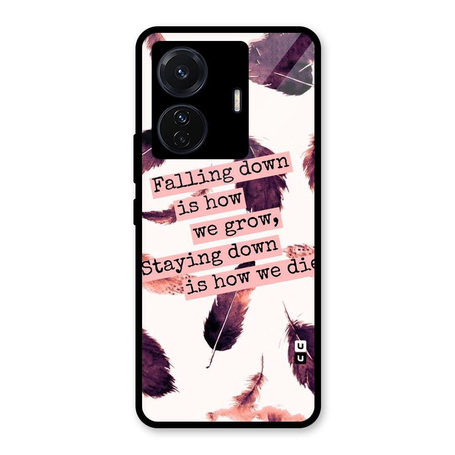 Grow Glass Back Case for Vivo T1 Pro