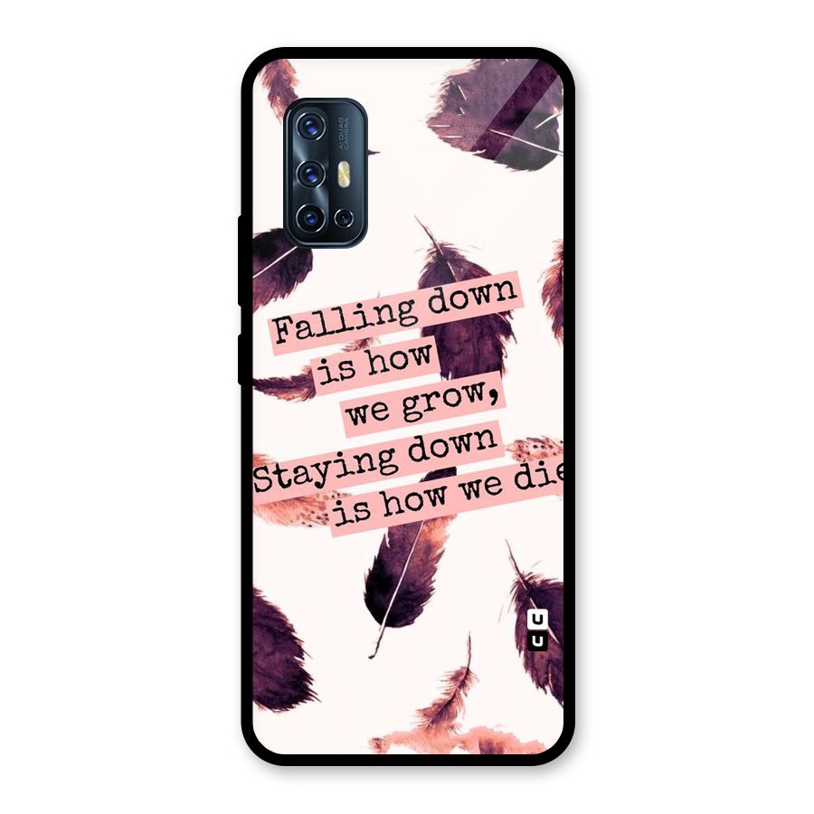 Grow Glass Back Case for Vivo V17