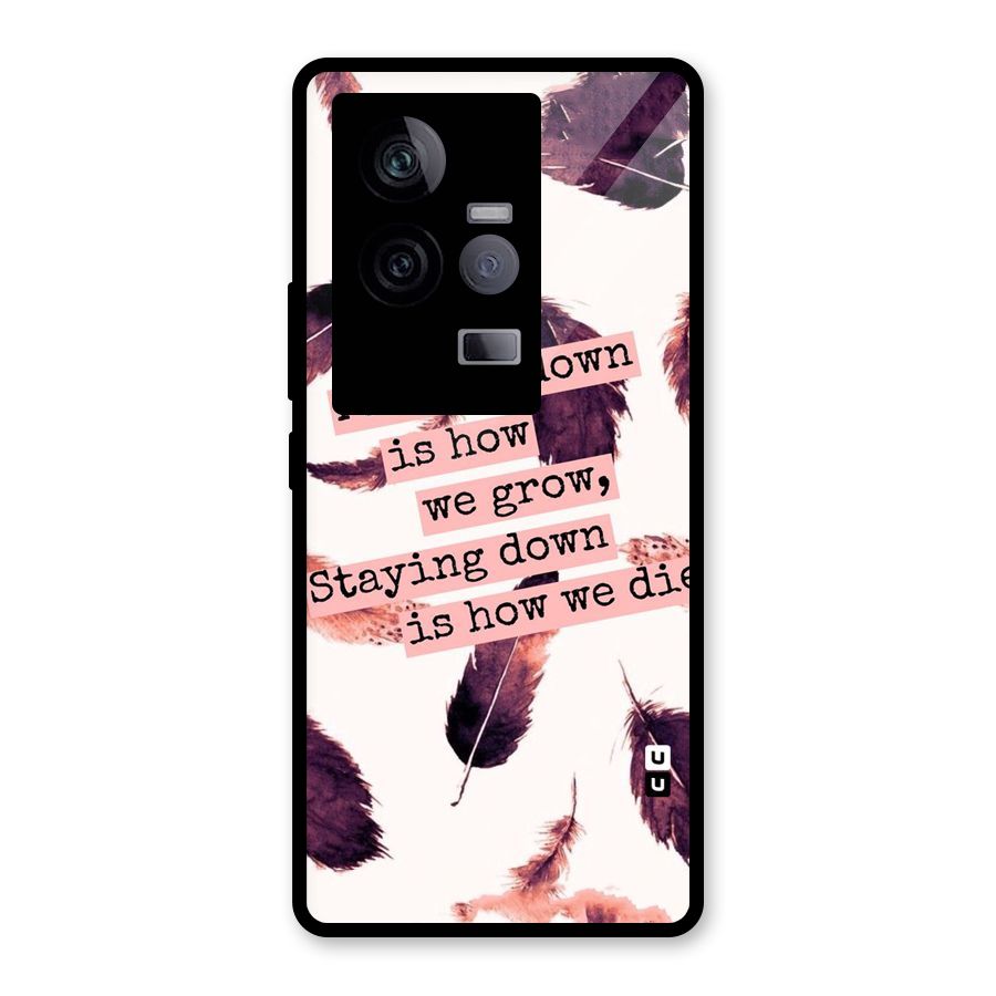 Grow Glass Back Case for Vivo iQOO 11 5G