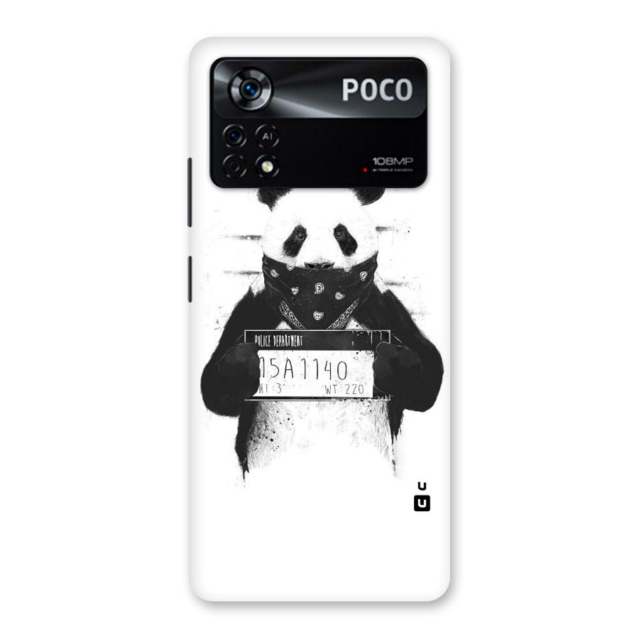 Guilty Panda Back Case for Poco X4 Pro 5G