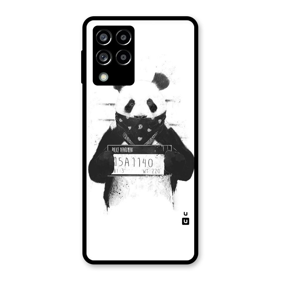 Guilty Panda Glass Back Case for Galaxy M53 5G