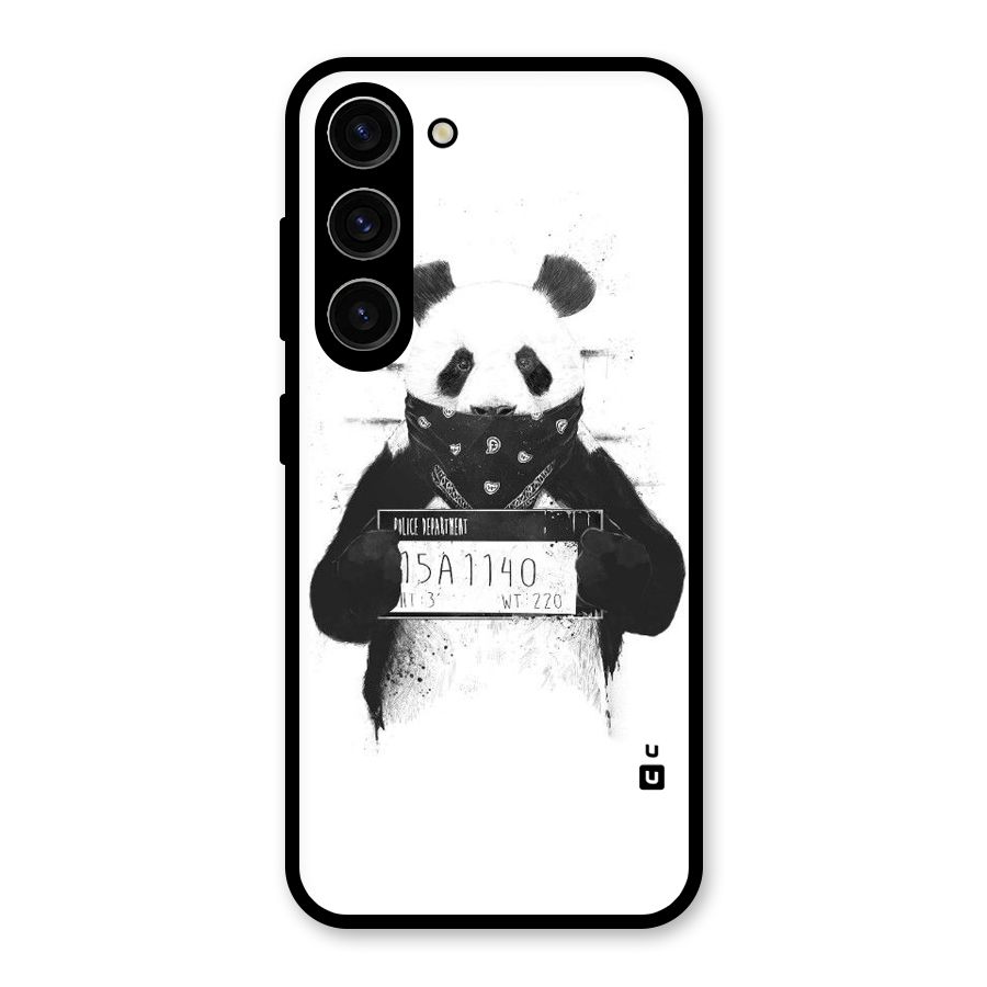 Guilty Panda Glass Back Case for Galaxy S23