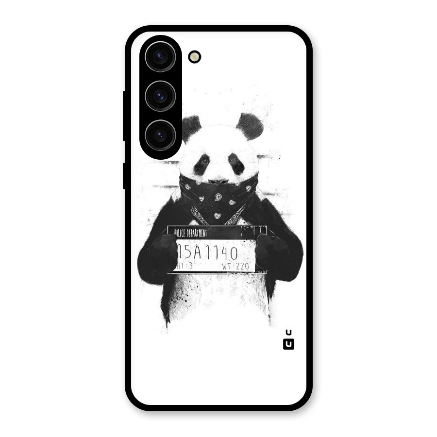Guilty Panda Glass Back Case for Galaxy S23 Plus