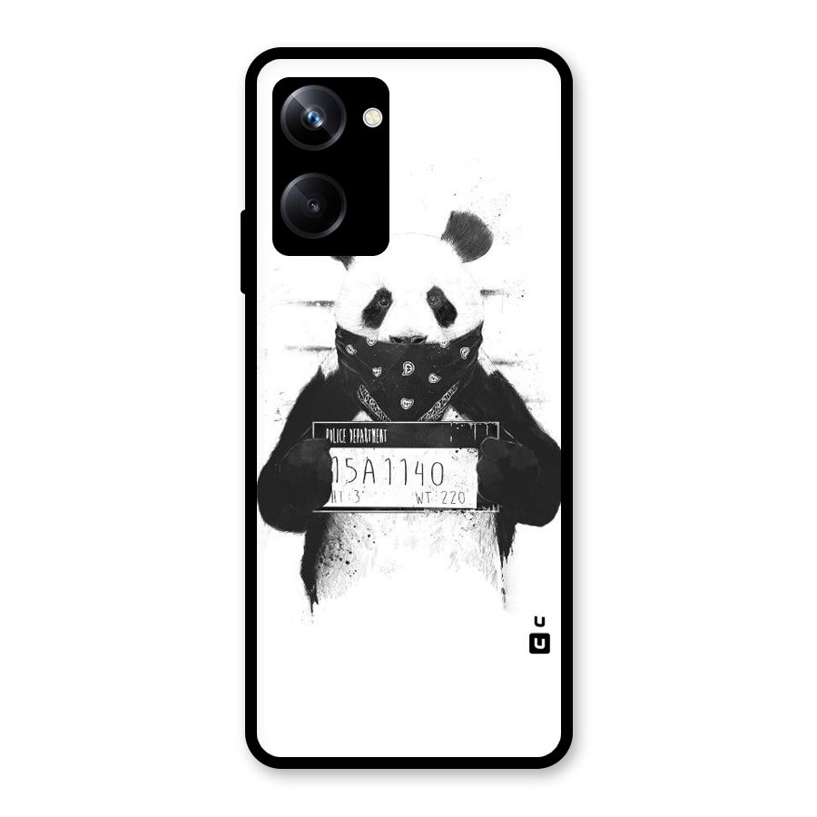 Guilty Panda Glass Back Case for Realme 10 Pro