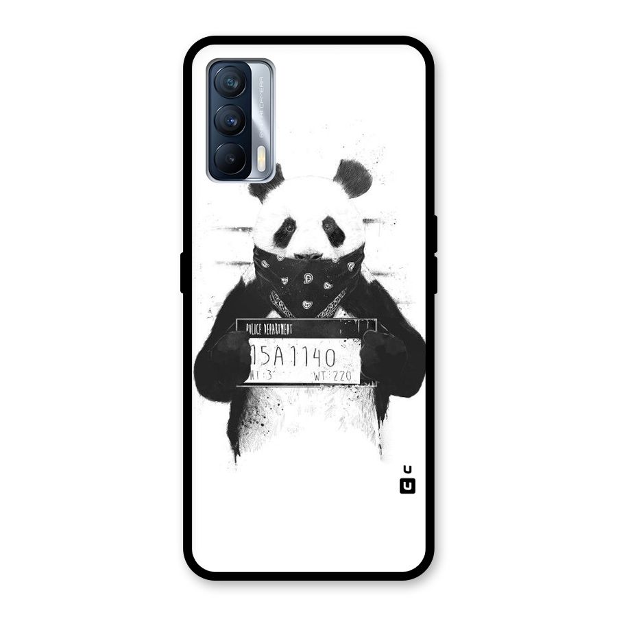 Guilty Panda Glass Back Case for Realme X7