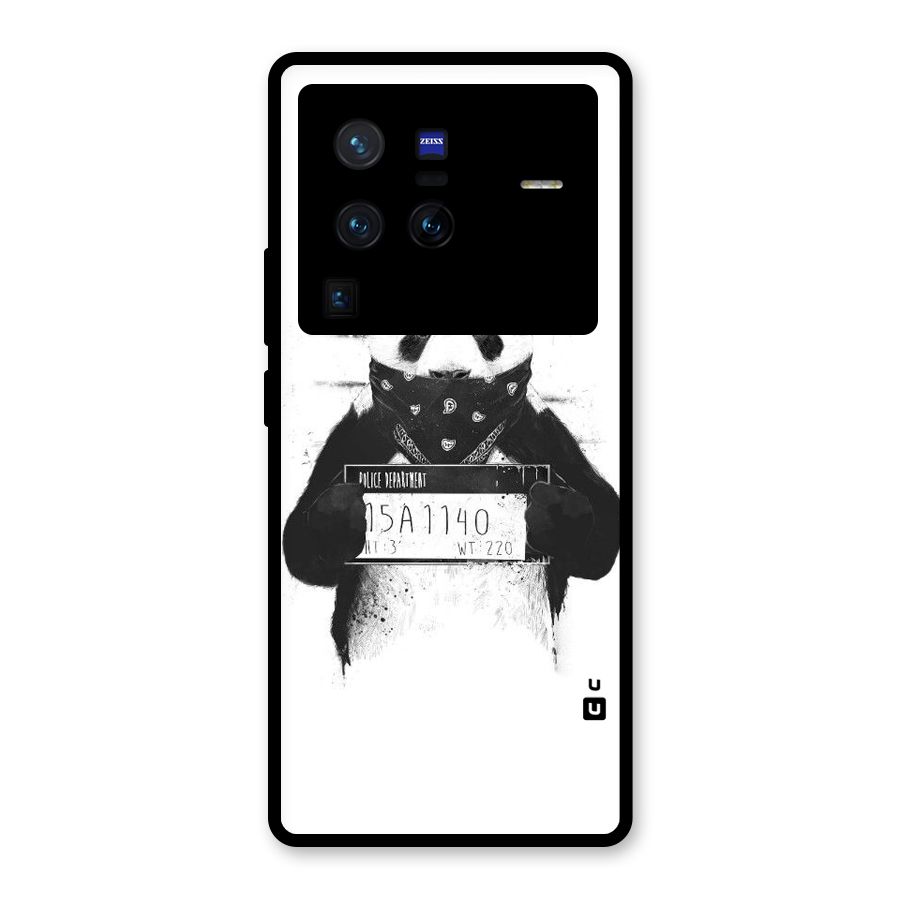 Guilty Panda Glass Back Case for Vivo X80 Pro
