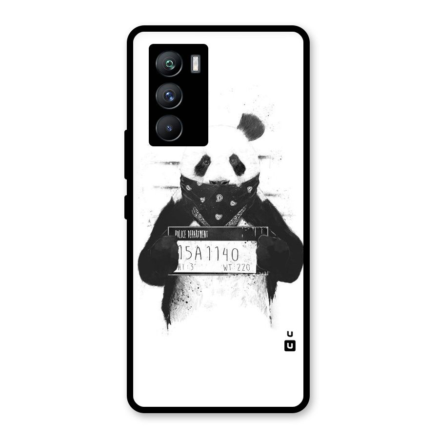 Guilty Panda Glass Back Case for Vivo iQOO 9 SE