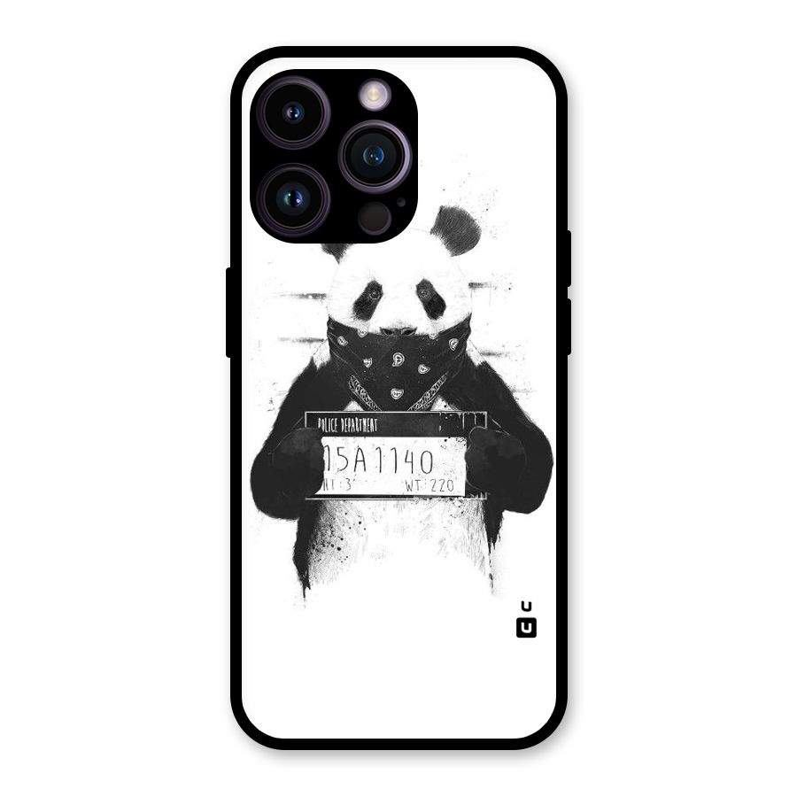 Guilty Panda Glass Back Case for iPhone 14 Pro Max