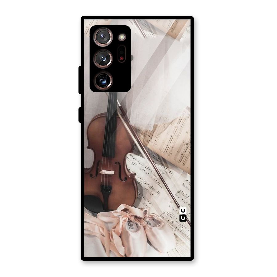 Guitar And Co Glass Back Case for Galaxy Note 20 Ultra 5G