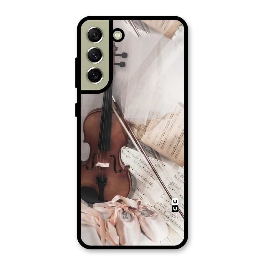 Guitar And Co Glass Back Case for Galaxy S21 FE 5G