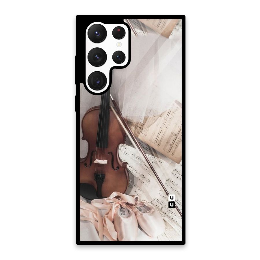 Guitar And Co Glass Back Case for Galaxy S22 Ultra 5G