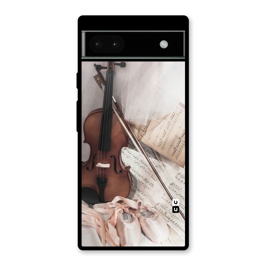 Guitar And Co Glass Back Case for Google Pixel 6a