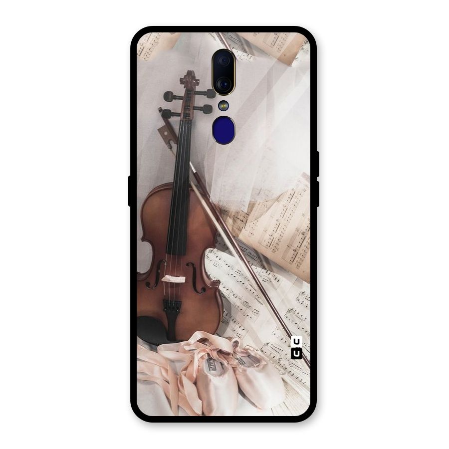 Guitar And Co Glass Back Case for Oppo F11