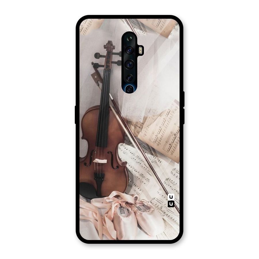 Guitar And Co Glass Back Case for Oppo Reno2 F